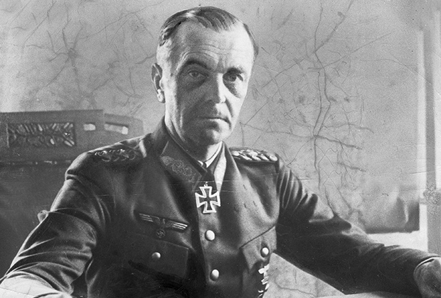 Командующий 6-й германской армией Фридрих Паулюс