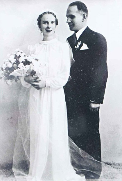 Свадьба Тамары и Николая Крутиковых, 23 июля 1939 года 