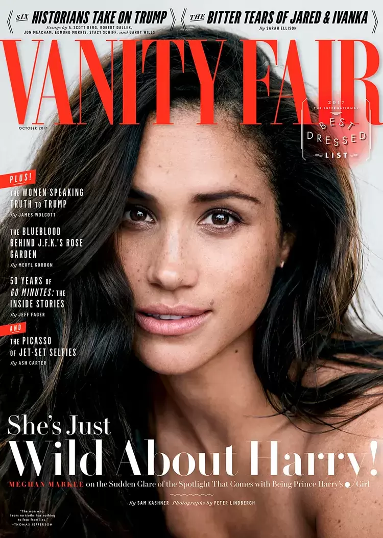 Обложка журнала Vanity Fair с Меган Маркл