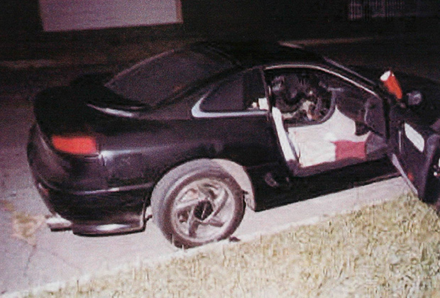 Автомобиль Роберта Блейка в ночь убийства Бонни Бакли