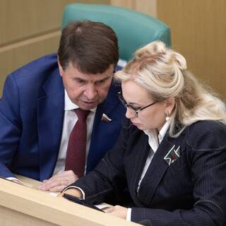 Сергей Цеков и Ольга Ковитиди