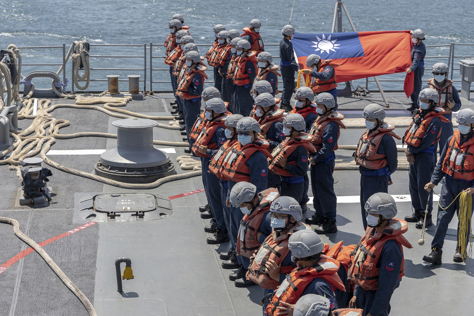 Военно-морские учения Тайваня в преддверии визита Нэнси Пелоси, 26 июля 2022 года