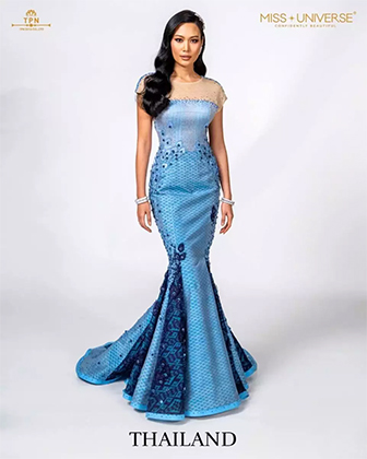 Платье участницы «Мисс Вселенная — 2018» авторства принцессы Сириваннавари