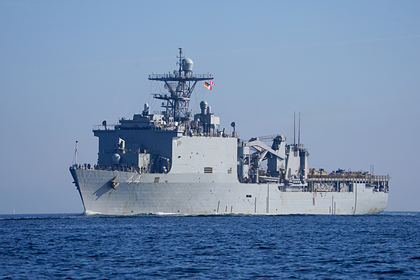 В Эстонию прибыл десантный корабль США