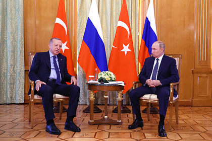 Путин и Эрдоган приняли совместное заявление по итогам переговоров