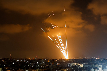 Названо число выпущенных по Израилю из сектора Газа ракет