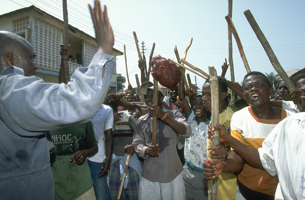 Гражданская война в Сьерра-Леоне. Фото: Patrick ROBERT / Sygma via Getty Images
