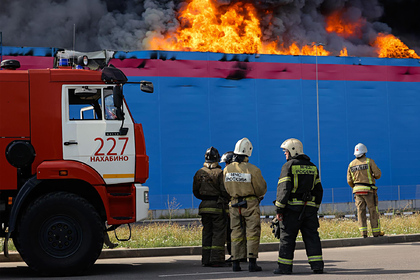 МЧС спустя пять суток удалось полностью потушить пожар на складе Ozon