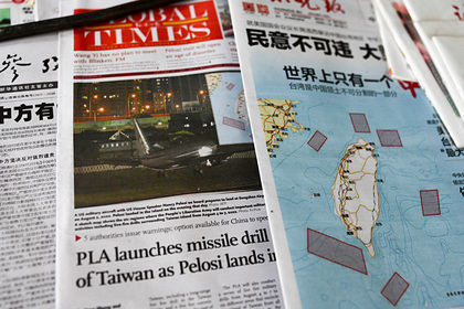 В Китае объявили о военных учениях «в ответ на сговор Тайваня и США»