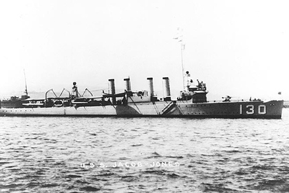 Обнаружен пропавший эсминец США времен Первой мировой войны