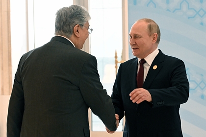 Кремль анонсировал встречу Путина и Токаева