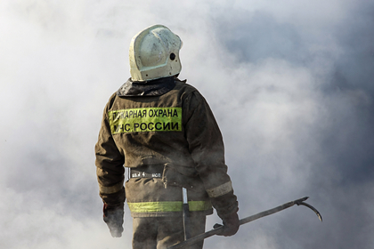 МЧС сообщило об усложнении ситуации с тушением пожара в Рязанской области