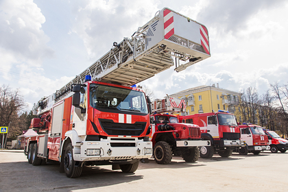 Подмосковье отправило пожарных в Рязанскую область на помощь в тушении
