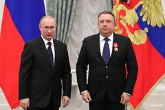 Владимир Путин и Алексей Рахманов