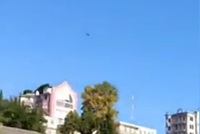 Пролет беспилотника над штабом Черноморского флота в Севастополе сняли на видео 