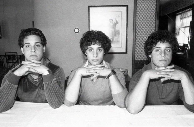 Новообретенные тройняшки Роберт Шафран, Дэвид Келлман и Эдди Галланд. Фото: Richard Lee / NY Daily News / Getty Images