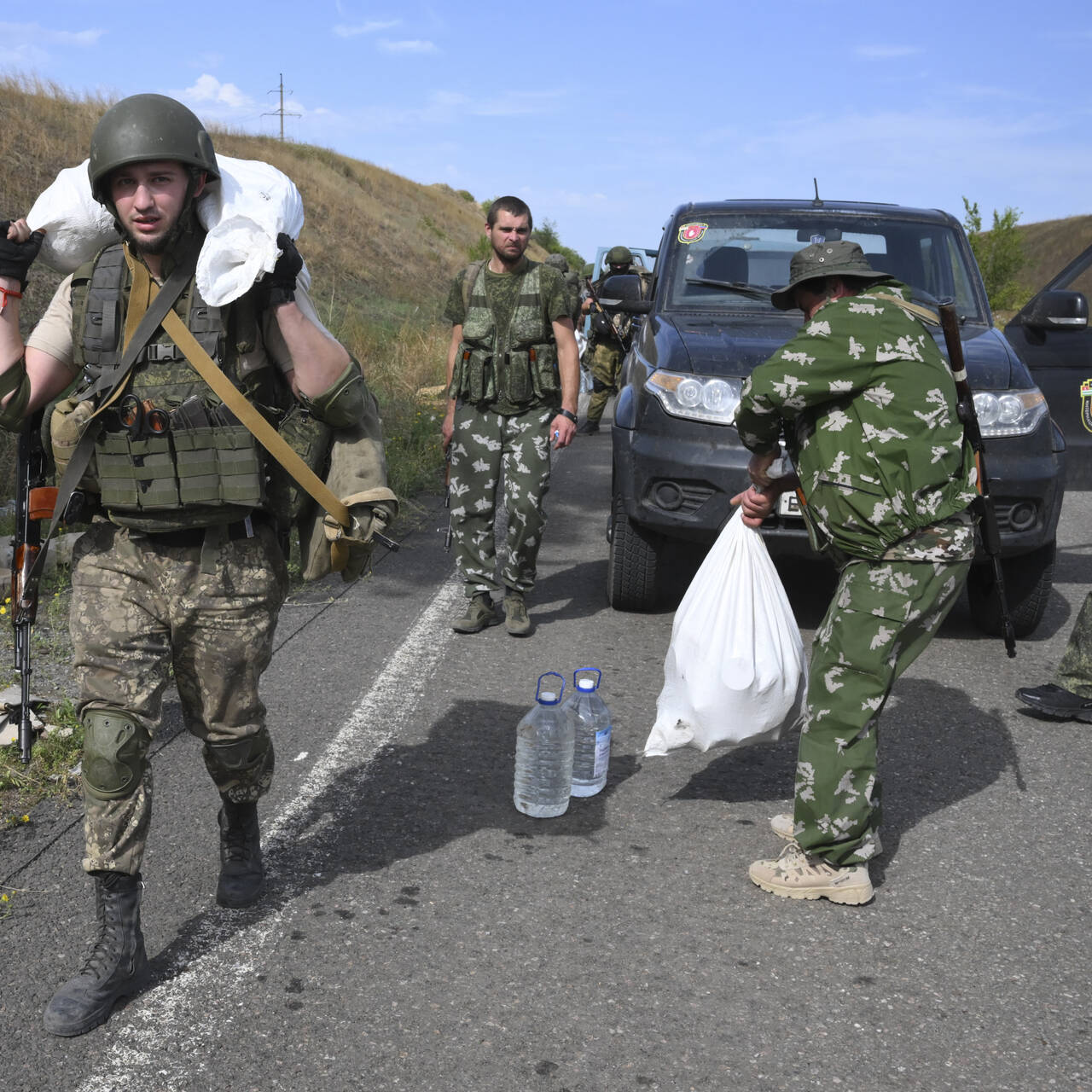 Войска в авдеевке