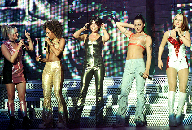 Выступление Spice Girls на концерте в Дублине