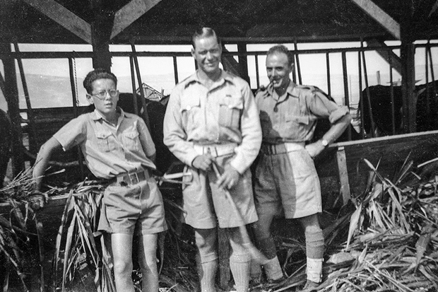 Трое британских военнослужащих. Фото: Частная коллекция Артура Бондаря