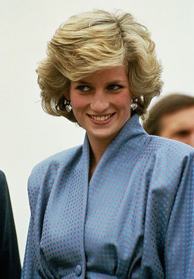Принцесса Диана в Милане, Италия, 1985 год