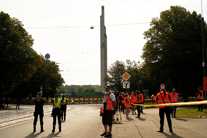 В ООН запретили снос памятника Освободителям Риги