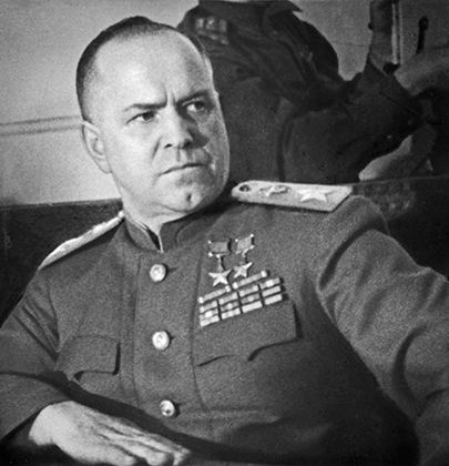 Маршал Георгий Жуков. 1945 год 