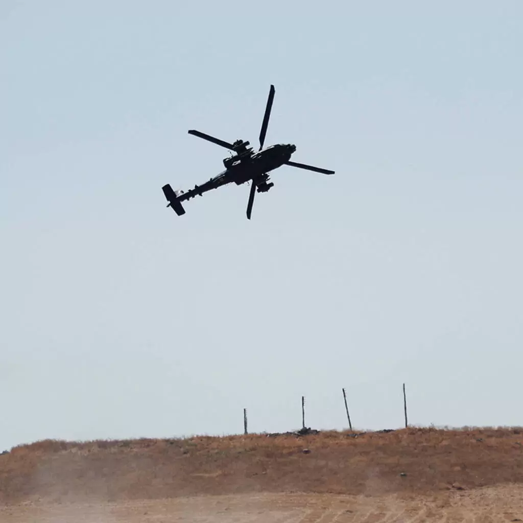 Suriyada hərbi helikopter qəzaya uğrayıb