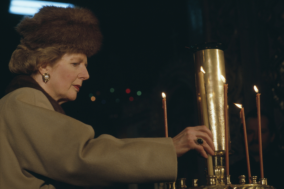 Маргарет Тэтчер в Москве, 29 марта 1987 года