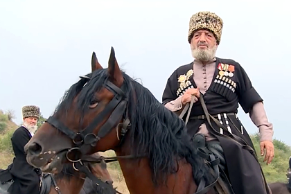 В Баксане состоялся конный поход в честь 100-летия республики