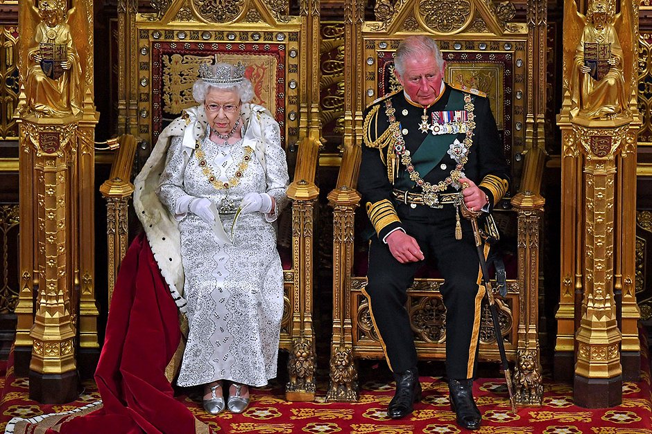 Королева Елизавета II и принц Уэльский, 14 октября 2019 года