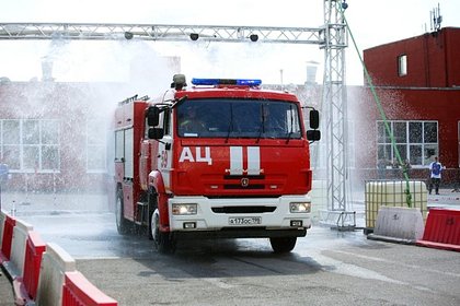 Пожар в ТЦ в российском городе ликвидировали