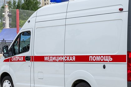 Скорая помощь столкнулась с бетономешалкой в Москве