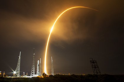 SpaceX вывела в космос новые спутники Starlink