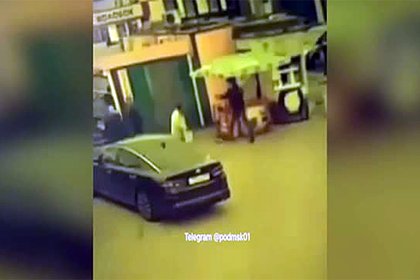 Момент убийства бизнесмена из Молдавии в Подмосковье попал на видео