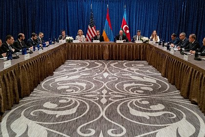 В США начались переговоры Армении и Азербайджана