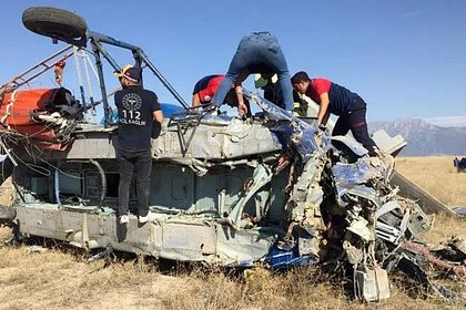 Появились подробности крушения в Турции российского пожарного вертолета