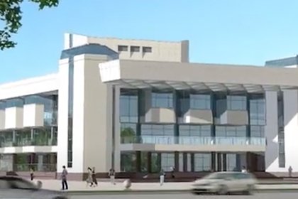 В Нальчике возобновили строительство здания Дворца театров