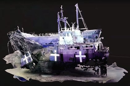 США показали новое видео уничтожения бомбой GBU-31 движущегося корабля