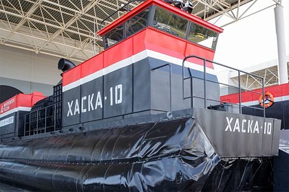 В России начались испытания судна «Хаска-10»