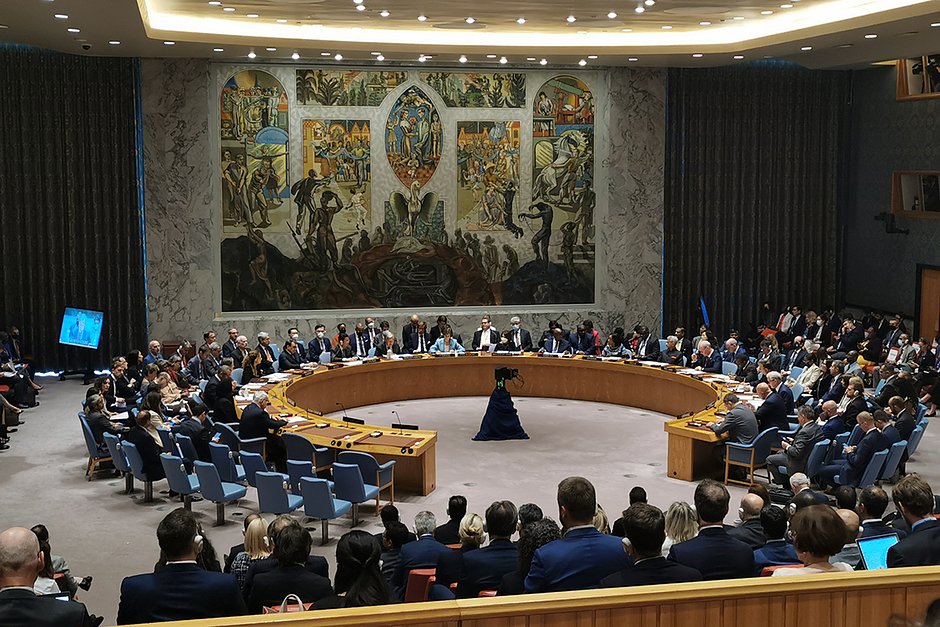 Заседание Совета Безопасности ООН по ситуации на Украине