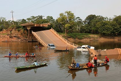 Пробка на мосту в Бразилии обернулась смертью нескольких человек