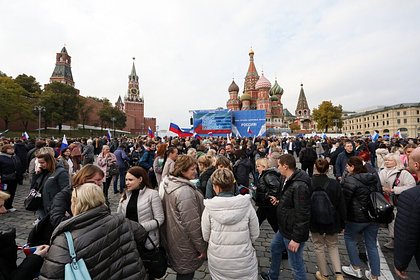 МВД заявило о 180 тысячах участников митинга-концерта в Москве