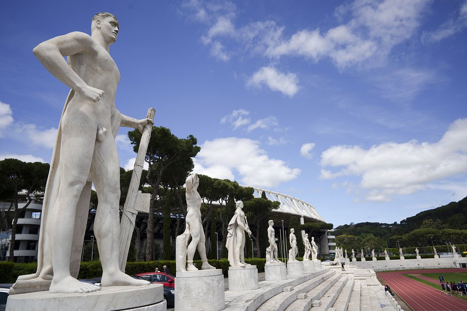 Итальянский форум — монументальный спортивный комплекс в Риме, возведенный в 1928-1938 годах, 6 мая 2019 года