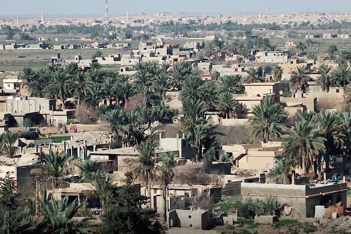 Вид на город Аль-Багхуз Фавкани