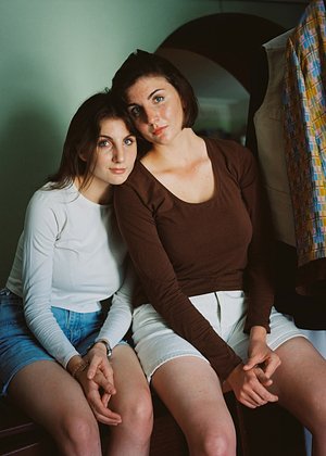Настя и Саша, студентки. Фото: Дмитрий Ермаков / «Лента.ру»