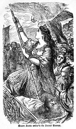 Скота на иллюстрации к «Истории Ирландии», изданной в 1867 году. Фото: John Fergus O'Hea / Wikimedia