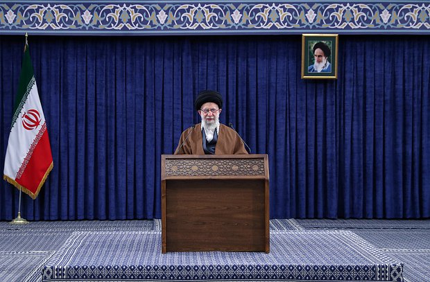 Обращение аятоллы Хаменеи в годовщину Исламской революции. Фото: Office of the Iranian Supreme Leader / AP