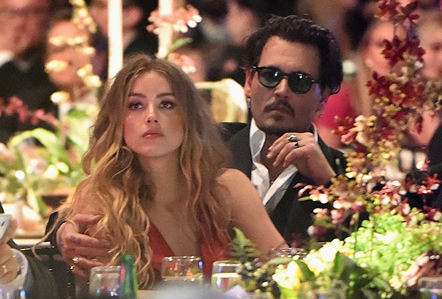 CULVER CITY, CA - JANUARY 09:  Actors Amber Heard and Johnny Depp attend The Art of Elysium 2016 HEAVEN Gala presented by Vivienne Westwood &amp; Andreas Kronthaler at 3LABS on January 9, 2016 in Culver City, California.  (Photo by Jason Merritt/Getty Images for Art of Elysium)