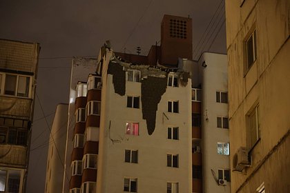 Оценены последствия попадания осколков снаряда в жилой дом в Белгороде