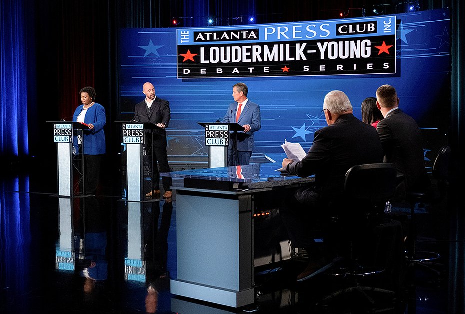 Дебаты в штате Атланта в рамках предвыборной кампании в Конгресс США 